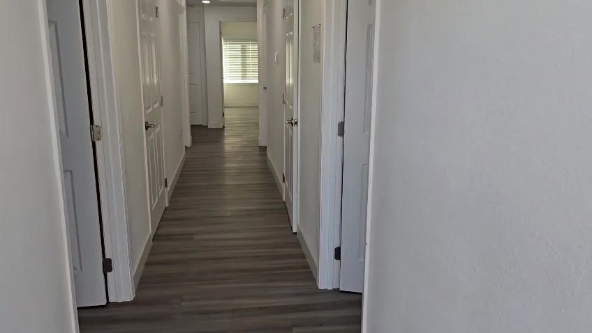 Alternate view along the Tevah interior hallway